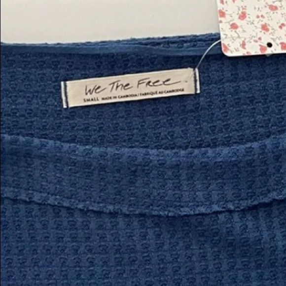 Free People North Shore Thermal Tunic Top - Picture 4 of 7